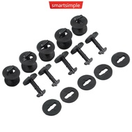 SMARTSIMPLE 10Pcs Car Floor Carpet Mat Clips Twist Lock With Washers For BMW E32 E34 E36 E46 3 Serie