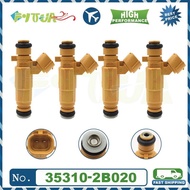 4pcs Fuel injector 35310-2B020 For Hyundai Elantra Stufenheck Kia 1.4 1.6 G4FG 353102B020 Car Fuel E