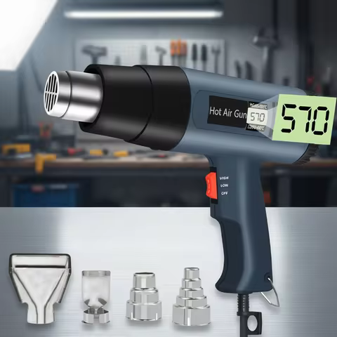 220V Heat Gun 2000W Variable Advanced Electric Hot Air Gun Advanced Hot Air Gun Temperatures Adjusta