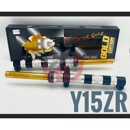 Y15 / Y16 / RS150 / RSX FORK LAY OHLINS GOLD Y15ZR / Y16ZR FORK CNC Y15 FORK DEPAN Y15 V1 FORK MESIN Y15 V2 FORK Y16