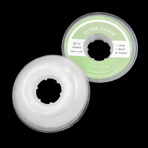 7.5 Feet/Roll Dental Orthodontic Power Chain Clear Long Short Continuous Ultra Elastic Rubber Band C