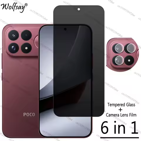 Privacy Screen Protector For Xiaomi Poco F9 Ultra Anti-Spy Tempered Glass For Poco F9 Pro Camera Gla