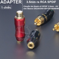 3.5 output coaxial lotus plug for iBasso DX220 DX200 DX150 DX120 DX160 DX80 DX90 - 3.5mm to SPDIF