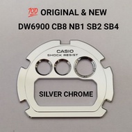 💯% ORIGINAL Casio G-Shock FacePlate Dial Silver Chrome DW6900 CB8 NB1 SB2 SB4