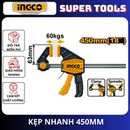 INGCO TOOLS Quick clamp 450mm(18") HQBC01603
