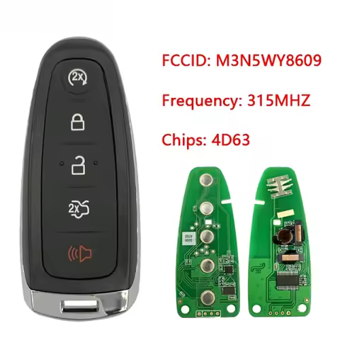 CN018107 Replacemen Key Fob For Ford Explorer Edge Focus Taurus Lincoln MKS MKT MKX Keyless Remote 3