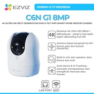 EZVIZ C6N G1 8MP 4K ULTRA HD NEXT-GENERATION PAN & TILT SMART COLOR NIGHT VISION DUAL BAND 2.4G/5GHZ