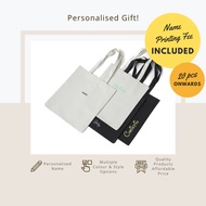 [SG Stock] Personalised 600D Tote Bag | Name Print | Personalised Gift | Children's Day