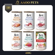 Brit Mono Protein Dog Can (400G) - Dog Can Food / Wet Food