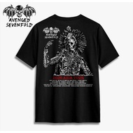 KATUN Avenged Sevenfold A7X 2026 Tour Asia Hamersonic Men's Top UnisexWanita 24s Combed Cotton