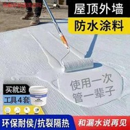 防水膠聚氨酯彈性防水涂料屋頂防水涂料膠外墻樓房裂縫補漏耐材耐磨環保