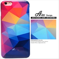 【AIZO】客製化 手機殼 蘋果 iPhone 6plus 6SPlus i6+ i6s+ 潮流 三角 圖騰 七彩 保護殼 硬殼