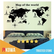World Map Wall Inspiration Sticker // World Globe