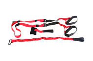 เชือกออกกำลังกาย TRX ปรับความยาวได้ สายไนล่อนแท้ สีแดง - TRX Suspension พกพาสะดวก ของแถมครบพร้อมใช้ง