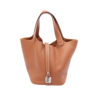 【二手】愛馬仕 HERMES 手提包 Picotin Lock PM 金色 其他 Picotin Lock PM 金色 女士 全新未使用