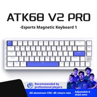 ATK68 V2 magnetic switch mechanical keyboard customized PBT key cap RT mode 8k return aluminum alloy