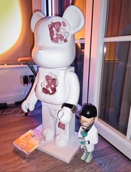 bearbrick 1000% 積木熊水晶熊公仔擺件