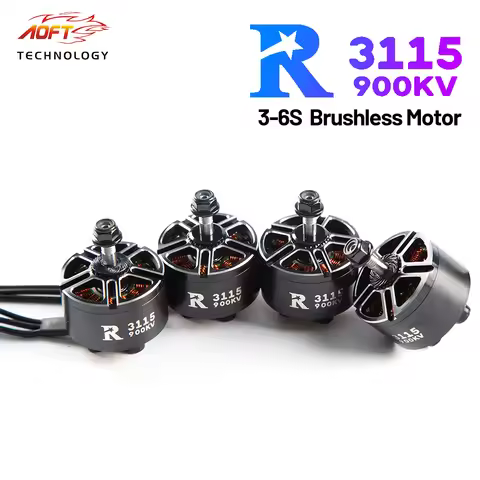 FPV Drone Brushless Motor 3115 900KV 3-6S R3115 for RC Multirotor Airplane Mark 8-10inch frame Long 