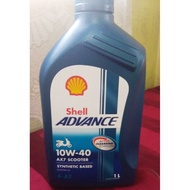 Shell Advance AX7 10W-40 4-AT/ 4T Synthetic Oil 1L