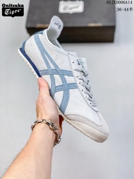 โอนิซึกะ ไทเกอร์ asics onitsuka tiger mexico 66 premium leather sneakers รองเท้าวิ่ง รองเท้ากีฬา รอง