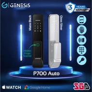 🇸🇬FREE Installation🇸🇬 GENESIS P700 Automatic App Biometric Smart Mortise Digital Door Lock - Works With Google Home