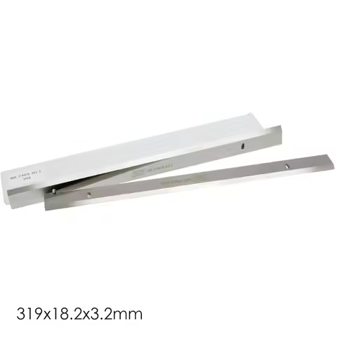 319mm HSS Thickness Wood Planer Blade Knife 319x18.2x3.2mm Single Edged for Ryobi ETP1531AK JET JWP-