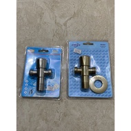 Stainless Steel 2-way 1/2x1/2x1/2 Angle Valve (F9701/9701)