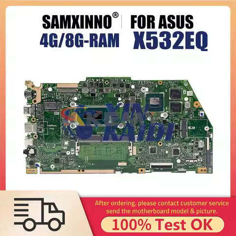 For ASUS VivoBook X532E K532EQ S532EQ V532EQ Mainboard X532EQ Vivobook X532EQ​X532EA X532ER X532EQR 