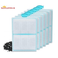 6 Count PF-L Filter Cartridges Refill for  Silenstream PF20 PF30 PF40 and PF75 Power Filters Fish Ta