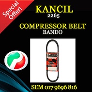 PERODUA KANCIL 2265 BANDO COMPRESSOR BELT (CAR AIRCOND SYSTEM)