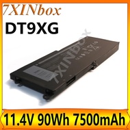 7XINbox DT9XG 07PWKV 11.4V 90Wh 7500mAh OEM Battery For Dell Alienware Area-51M R1 R2 ALWA51M-D1968W