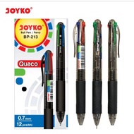 Pulpen 4 Warna Joyko BP-213 Quaco Pulpen 4 Warna