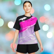 JUMBO ADULT WOMEN'S SPORTS JERSEY 1 SET WOMEN'S VOLLEYBALL JERSEY GIRLS' BADMINTON T-SHIRT WOMEN'S P