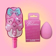 BIHAN MAKEUP - FOUNDATION MALAS + SPONGE BIHAN