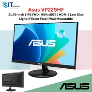Asus VP229HF EyeCare 22-inch Gaming Monitor (21.45" | IPS FHD | 99% sRGB | HDMI , VGA | Low Blue Lig