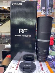 CANON RF 800mm F11 IS STM 行貨保用 全新一樣 齊盒