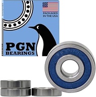 PGN 6200-2RS Sealed Ball Bearing - 10x30x9 - Lubricated - Chrome Steel (4 PCS)