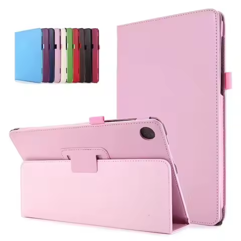 Coque for Lenovo Tab M8 4th Gen Case tb300fu tb300xu PU Leather Stand Flip Cover for Funda Lenovo M8