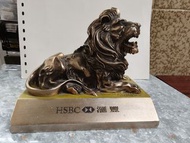 匯豐銅獅子擺設
