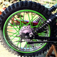 Vjia 72pcs Spoke Skins Spoke Covers Motorcycle Bicycle Wheelchair Decor Accessories for Helmet Motor