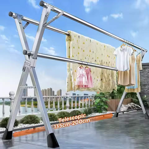 78.7 Inches Folding Outdoor Indoor, Drying Rack Clothing Collapsible, Foldable Laundry Drying Rack, 