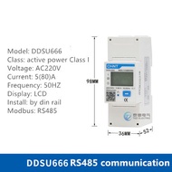 【Thriving】 Chint Multifunction Power Programable V A W Kwh Dtsu666 Rs485 Energy Meter 1 / 3 Phase 22