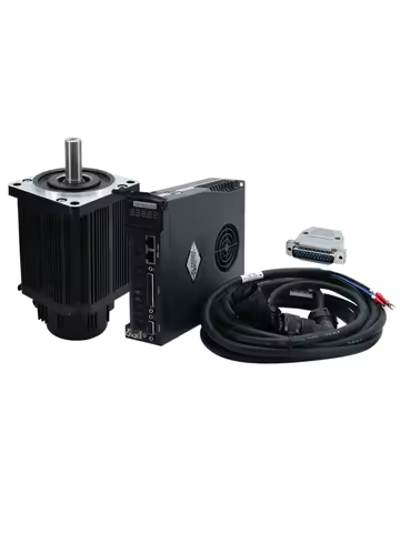 110ST-M04030 AC 220V/380V Servo Motor 1.2KW 3000RPM 4N.M 1200W Single-Phase Ac Drive Permanent Magne