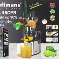 Hoffmans 636 Stailnless Steel  Slow Juicer 4pc/ctn CHT6