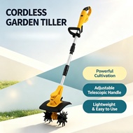 Lithium Battery Micro-Tiller Small Tiller Rechargeable Foldable Rotary tiller Tiller