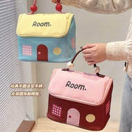 Dopamine Small House Cosmetic Bag Female