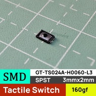 Tactical Switch SPST SMD 3mmx2mm Button G-Switch TS024A