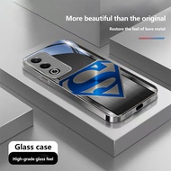 Superman Tempered Glass Case For Samsung S20 S21 S22 S23 S24 S25 Plus Ultra FE A25 A335G A35 A50 A52