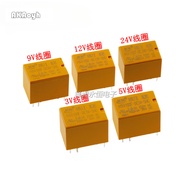 10 Pcs Huike relay 6-pin HK4100F-DC3V-SHG HK4100F-DC5V-SHG HK4100F-DC9V-SHG HK4100F-DC12V-SHG HK4100
