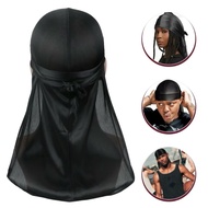 Durag Bandana Pirate Cap Hat Black